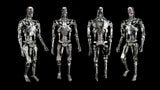 18" Inch Tall HUGE Terminator Endoskeleton T-800 LE (LIGHT UP) LED 1/4 Scale Figure LIMITED EDITION Figure NECA