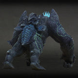 10" Inch Tall HUGE Leatherback Kaiju Ric (UV BLACK LIGHT PAINT) 2016 TOHO Figure LIMITED EDITION Figure X-Plus 25cm Scale