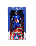 18" Inch Tall HUGE Avengers Captain America 1/4 Scale NECA Figure Discontinued (Avengers) Figure NECA