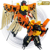 18" Inch Deformation Predaking Combiner 6-Pack + UPGRADE KIT "Animals" Oversized Jinbao Predacons G1 Figure Jinbao