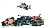 18" Inch Deformation Bruticus Combiner 5-Pack "War Vehicles" Oversized Warboton WB-01 G1 Figure Jinbao