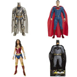 20" Inch Tall HUGE 4-Pack Big-Figs Batman / Superman / Armored Mech Suit Batman / W. Woman Figures Figure Jakks Pacific