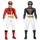 31" Inch Tall HUGE Big-Figs 2-Pack Megaforce Red + Black Ranger MMPR Figure Power Rangers Figure Jakks Pacific