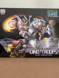 19" Inch Deformation BMB Dino Force Volcanicus Combiner 6-Pack "Dinosaurs" Oversized Dinobots G1 Figure Black Mamba (BMB)