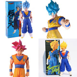 14" Inch Tall HUGE (Lot 4 in 1) "SUPER BIG" Dragon Ball Z Complete Set Goku Vegetto (Vegito)