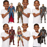 20" Inch Tall 6-Pack Big-Figs Batman / Superman / Aquaman / W. Woman / Cyborg / Flash Figures