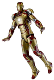 18" Inch Tall HUGE Iron Man Mark 42 (LIGHT UP) LED 1/4 Scale NECA Figure Discontinued (Ironman 3) Figure NECA
