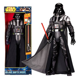 31" Inch Tall HUGE Star Wars Big-Figs DELUXE Darth Vader (Light Saber & SFX) LED LIMITED EDITION Figure Jakks Pacific