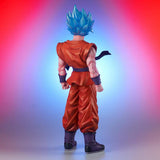 19” Inch Tall HUGE (LIGHT UP) LED SSGSS Goku Blue X10 Kaio-ken LE Kaioken 1/4 Scale LIMITED EDITION Figure X-Plus Gigantic Series