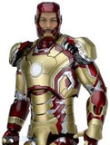 18" Inch Tall HUGE Iron Man Mark 42 (LIGHT UP) LED 1/4 Scale NECA Figure Discontinued (Ironman 3) Figure NECA