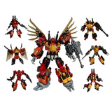 18" Inch Deformation Predaking Combiner 6-Pack + UPGRADE KIT "Animals" Oversized Jinbao Predacons G1