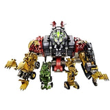 14” Inch Constructicon Devastator "Construction Vehicles" 6-Pack Combiner (LIGHT UP & SFX) LED ROTF