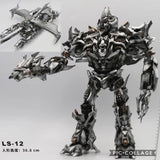 14" Inch Deformation BMB LS-12 Megatron Devouring The Heart Devil "Jet Plane" Oversized Aoyi Mech