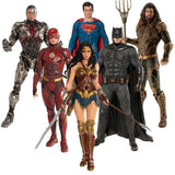 20" Inch Tall HUGE 6-Pack Big-Figs Batman / Superman / Aquaman / W. Woman / Cyborg / Flash Figures Figure Jakks Pacific