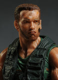 18" Inch Tall HUGE Predator 'Jungle Dutch' Arnold Schwarzenegger 1/4 Scale NECA (Predator) Figure NECA