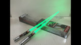 09" Inch HUGE Star Wars Luke Skywalker Green (LIGHT UP) LED Chopsticks Kotobukiya Disney Toy Kotobukiya