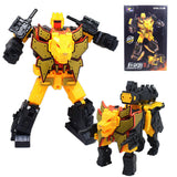 19" Wei Jiang WJ Predacon Predaking 5-Pack Combiner Feral Rex Oversized Sky Roarer Robot Force G1 Figure Wei Jiang (WJ)