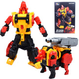 19" Wei Jiang WJ Predacon Predaking 5-Pack Combiner Feral Rex Oversized Sky Roarer Robot Force G1 Figure Wei Jiang (WJ)