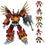 18" Inch Deformation (2) Predaking LE Combiner 6-Pack + UPGRADE KIT "Animals" Oversized Predacon G1