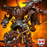 14" Inch Deformation BMB LS-05 Grimlock Ancient Leader "T-Rex" Oversized Studio Series 'SS-07' Robot Figure Black Mamba (BMB)
