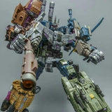 18" Inch Deformation Bruticus Combiner 5-Pack "War Vehicles" Oversized Warboton WB-01 G1 Figure Jinbao