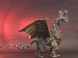 13" Inch Tall HUGE Kaiser Ghidorah Ric (LIGHT UP) LED 2004 TOHO Monster X Figure LIMITED EDITION Figure X-Plus 25cm Scale